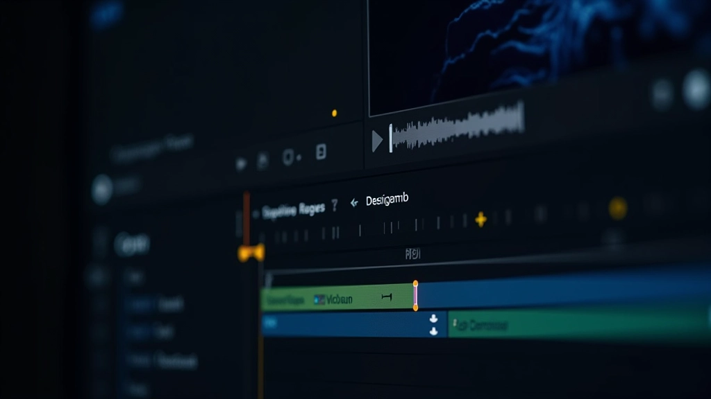 Timeline di After Effects che mostra tracce audio e video perfettamente sincronizzate con marcatori gialli ai punti di sincronizzazione