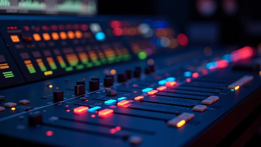 Schermo di editing audio con waveform